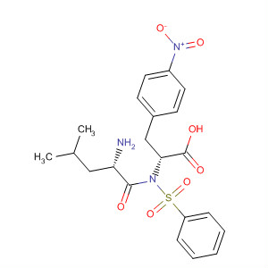 493040-99-6  L-Phenylalanine, N-(phenylsulfonyl)-D-leucyl-4-nitro-