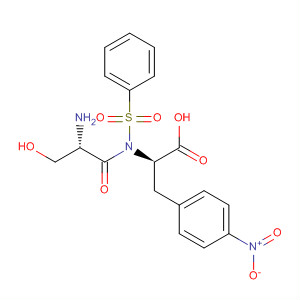 493041-00-2  L-Phenylalanine, N-(phenylsulfonyl)-D-seryl-4-nitro-