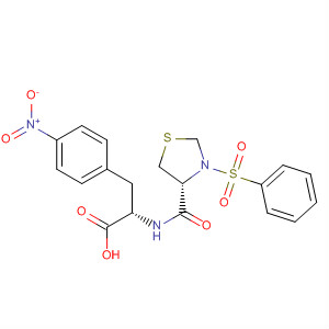 493041-04-6  L-Phenylalanine,4-nitro-N-[[(4R)-3-(phenylsulfonyl)-4-thiazolidinyl]carbonyl]-