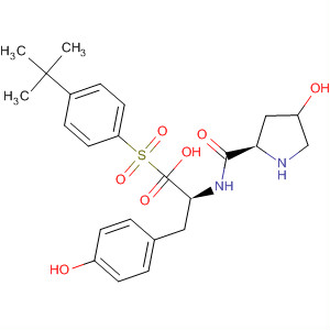 493041-63-7  L-Tyrosine,(4R)-1-[[4-(1,1-dimethylethyl)phenyl]sulfonyl]-4-hydroxy-L-prolyl-