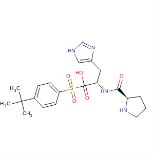 493041-76-2  L-Histidine, 1-[[4-(1,1-dimethylethyl)phenyl]sulfonyl]-L-prolyl-