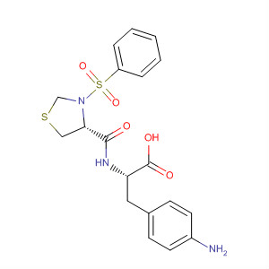 493042-23-2  L-Phenylalanine,4-amino-N-[[(4R)-3-(phenylsulfonyl)-4-thiazolidinyl]carbonyl]-