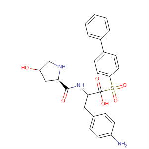 493042-29-8  L-Phenylalanine,(4R)-1-([1,1'-biphenyl]-4-ylsulfonyl)-4-hydroxy-L-prolyl-4-amino-