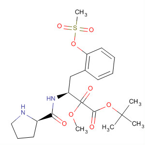 493045-39-9  Phenylalanine,1-[(1,1-dimethylethoxy)carbonyl]-L-prolyl-b-[(methylsulfonyl)oxy]-, methylester