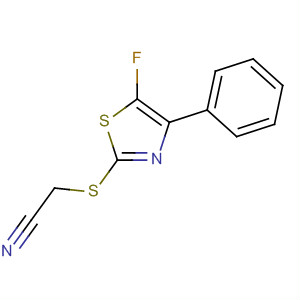 493046-76-7  Acetonitrile, [(5-fluoro-4-phenyl-2-thiazolyl)thio]-