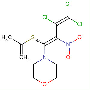 494189-76-3  Morpholine, 4-[3,4,4-trichloro-2-nitro-1-(2-propenylthio)-1,3-butadienyl]-