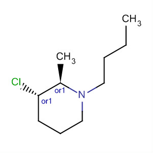 494198-99-1  Piperidine, 1-butyl-3-chloro-2-methyl-, (2R,3S)-rel-