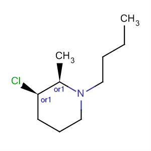 494199-00-7  Piperidine, 1-butyl-3-chloro-2-methyl-, (2R,3R)-rel-