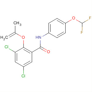 494207-48-6  Benzamide,3,5-dichloro-N-[4-(difluoromethoxy)phenyl]-2-(2-propenyloxy)-