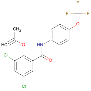 494207-57-7  Benzamide,3,5-dichloro-2-(2-propynyloxy)-N-[4-(trifluoromethoxy)phenyl]-