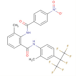 494208-36-5  Benzamide,3-methyl-N-[2-methyl-4-[1,2,2,2-tetrafluoro-1-(trifluoromethyl)ethyl]phenyl]-2-[(4-nitrobenzoyl)amino]-