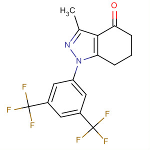494209-46-0  4H-Indazol-4-one,1-[3,5-bis(trifluoromethyl)phenyl]-1,5,6,7-tetrahydro-3-methyl-