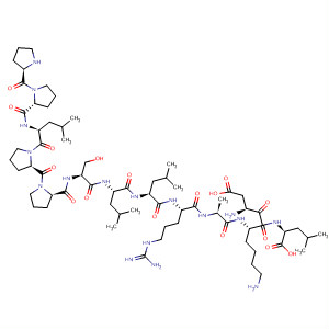 494211-02-8  L-Leucine,L-prolyl-L-prolyl-L-leucyl-L-prolyl-L-prolyl-L-seryl-L-leucyl-L-leucyl-L-arginyl-L-alanyl-L-a-aspartyl-L-lysyl-