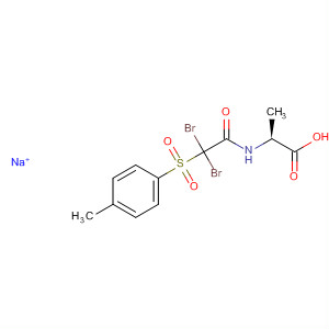 494212-36-1  b-Alanine, N-[dibromo[(4-methylphenyl)sulfonyl]acetyl]-, monosodiumsalt