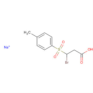 494212-59-8  Propanoic acid, 3-bromo-3-[(4-methylphenyl)sulfonyl]-, sodium salt