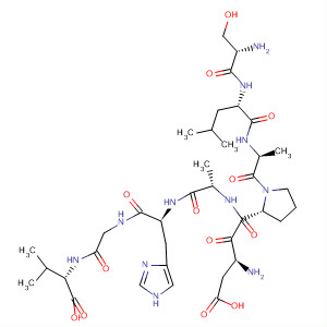 494213-74-0  L-Valine,L-seryl-L-leucyl-L-alanyl-L-a-aspartyl-L-prolyl-L-alanyl-L-histidylglycyl-