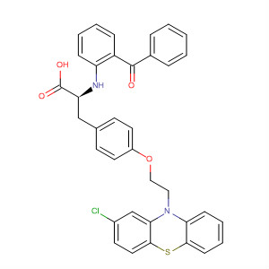 494221-12-4  L-Tyrosine,N-(2-benzoylphenyl)-O-[2-(2-chloro-10H-phenothiazin-10-yl)ethyl]-