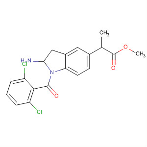 494228-03-4  1H-Indole-5-propanoic acid,a-amino-1-(2,6-dichlorobenzoyl)-2,3-dihydro-, methyl ester