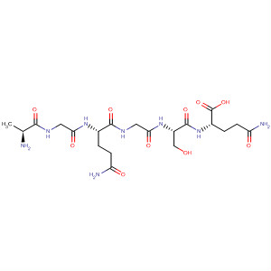 494228-12-5  L-Glutamine, L-alanylglycyl-L-glutaminylglycyl-L-seryl-