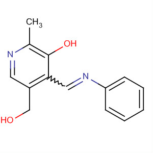 4943-88-8  3-Pyridinemethanol, 5-hydroxy-6-methyl-4-[(phenylimino)methyl]-
