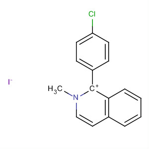 494749-27-8  Isoquinolinium, 1-(4-chlorophenyl)-2-methyl-, iodide