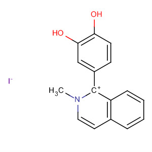 494749-30-3  Isoquinolinium, 1-(3,4-dihydroxyphenyl)-2-methyl-, iodide