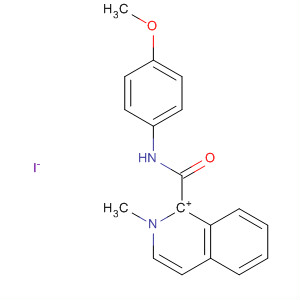 494749-44-9  Isoquinolinium, 1-[[(4-methoxyphenyl)amino]carbonyl]-2-methyl-, iodide