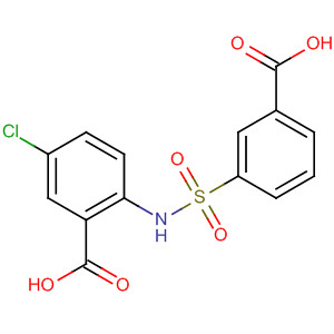 494751-75-6  חומצה בנזואית, 2-[[(3-carboxyphenyl)sulfonyl]amino]-5-chloro-