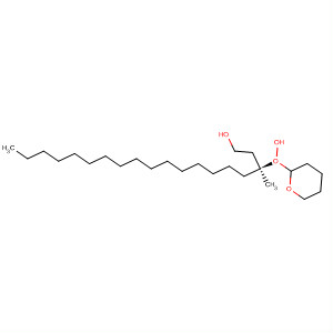 494764-97-5  1-Nonadecanol, 3-methyl-3-[(tetrahydro-2H-pyran-2-yl)dioxy]-, (3S)-