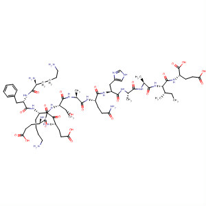 494769-21-0  L-Glutamic acid,L-lysyl-L-phenylalanyl-L-a-glutamyl-L-a-glutamyl-L-lysyl-L-threonyl-L-alanyl-L-glutaminyl-L-histidyl-L-alanyl-L-alanyl-L-isoleucyl-
