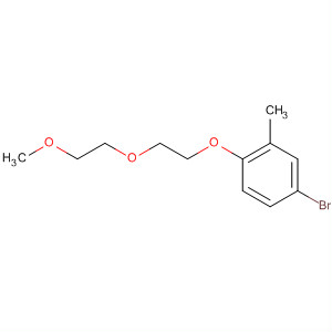 494772-75-7  Benzene, 4-bromo-1-[2-(2-methoxyethoxy)ethoxy]-2-methyl-