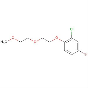 494772-77-9  Benzene, 4-bromo-2-chloro-1-[2-(2-methoxyethoxy)ethoxy]-