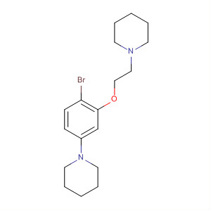 494773-51-2  Piperidine, 1-[4-bromo-3-[2-(1-piperidinyl)ethoxy]phenyl]-