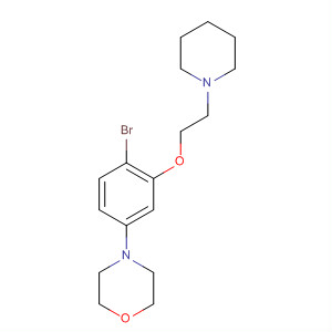 494773-58-9  Morpholine, 4-[4-bromo-3-[2-(1-piperidinyl)ethoxy]phenyl]-