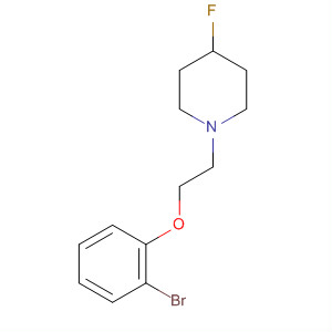 494774-22-0  Piperidine, 1-[2-(2-bromophenoxy)ethyl]-4-fluoro-