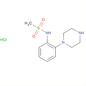 494780-67-5  Methanesulfonamide, N-[2-(1-piperazinyl)phenyl]-, hydrochloride