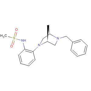 494783-34-5  Methanesulfonamide,N-[2-[(1S,4S)-5-(phenylmethyl)-2,5-diazabicyclo[2.2.1]hept-2-yl]phenyl]-