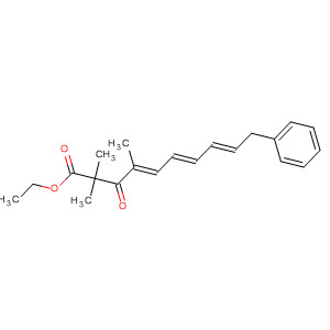 494790-07-7  4,6,8-Decatrienoic acid, 2,2,4-trimethyl-3-oxo-10-phenyl-, ethyl ester,(4E,6E,8E)-