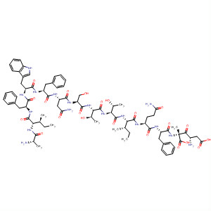 494797-56-7  L-Alanine,L-alanyl-L-isoleucyl-L-phenylalanyl-L-tryptophyl-L-phenylalanyl-L-asparaginyl-L-seryl-L-threonyl-L-threonyl-L-isoleucyl-L-glutaminyl-L-phenylalanyl-L-a-aspartyl-