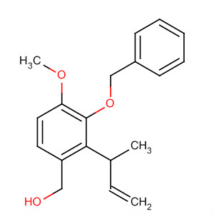 494798-10-6  Benzenemethanol,4-methoxy-2-(1-methyl-2-propenyl)-3-(phenylmethoxy)-