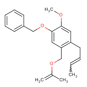 494798-19-5  Benzene,1-(2-butenyl)-5-methoxy-4-(phenylmethoxy)-2-[(2-propenyloxy)methyl]-