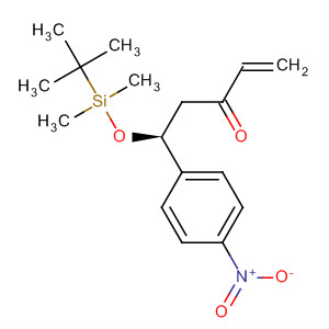 494803-28-0  1-Penten-3-one,5-[[(1,1-dimethylethyl)dimethylsilyl]oxy]-5-(4-nitrophenyl)-, (5S)-