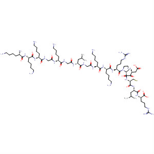 494804-23-8  L-Arginine,L-lysyl-L-lysyl-L-lysylglycyl-L-lysylglycyl-L-leucylglycyl-L-lysyl-L-lysyl-L-arginyl-L-a-aspartyl-L-prolyl-L-cysteinyl-L-leucyl-