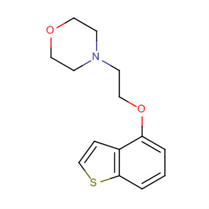 494833-84-0  Morpholine, 4-[2-(benzo[b]thien-4-yloxy)ethyl]-