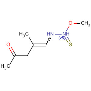 494834-12-7  Methanehydrazonothioic acid, (1-methyl-3-oxobutylidene)-, methyl ester 494834-12-7  Methanehydrazonothioic acid, (1-methyl-3-oxobutylidene)-, methyl ester