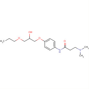 494847-23-3  Propanamide,3-(dimethylamino)-N-[4-(2-hydroxy-3-propoxypropoxy)phenyl]-