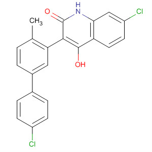 494859-30-2  2(1H)-Quinolinone,7-chloro-3-(4'-chloro-4-methyl[1,1'-biphenyl]-3-yl)-4-hydroxy-