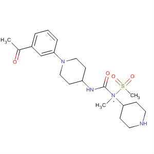 494860-80-9  4-Piperidinamine,N-[[[1-(3-acetylphenyl)-4-piperidinyl]amino]carbonyl]-N-methyl-1-(methylsulfonyl)-