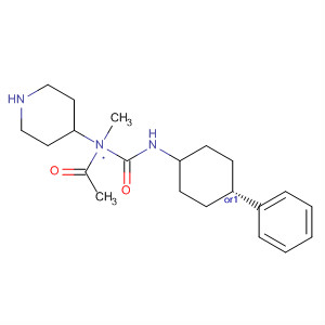 494860-95-6  4-Piperidinamine,1-acetyl-N-methyl-N-[[(cis-4-phenylcyclohexyl)amino]carbonyl]-
