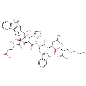494863-79-5  L-Lysine,L-a-glutamyl-L-a-glutamyl-L-tryptophyl-L-histidyl-L-tryptophyl-L-leucyl-